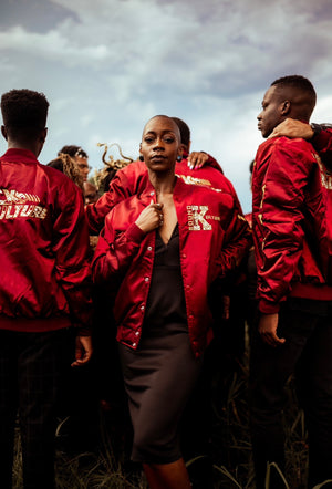 Maroon satin shop bomber jacket